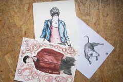 Watercolours / Pencil