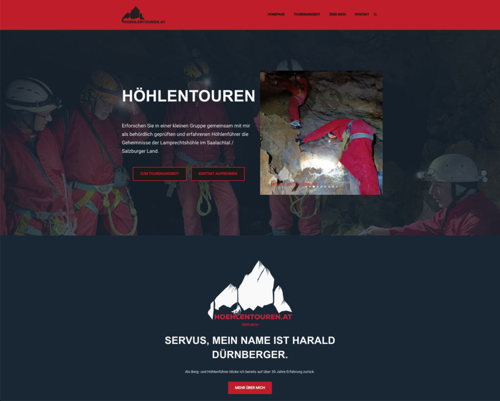 hoehlentouren.at Startseite
